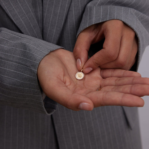 VS quality diamond 18K Gold 