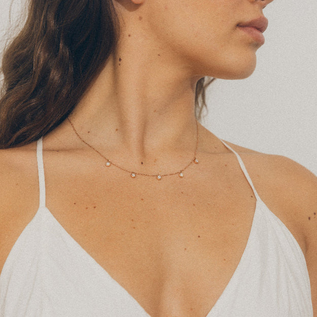 VS Clarity sparkling diamond 14K 18K Gold