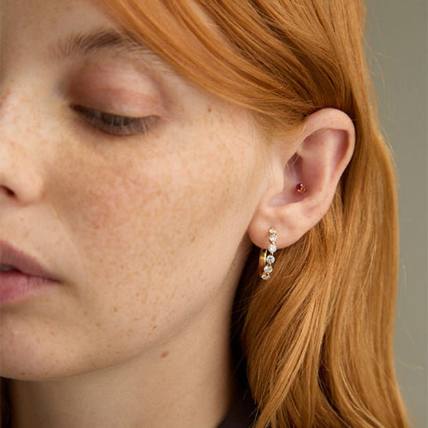 VS Clarity diamond 14K 18K Gold