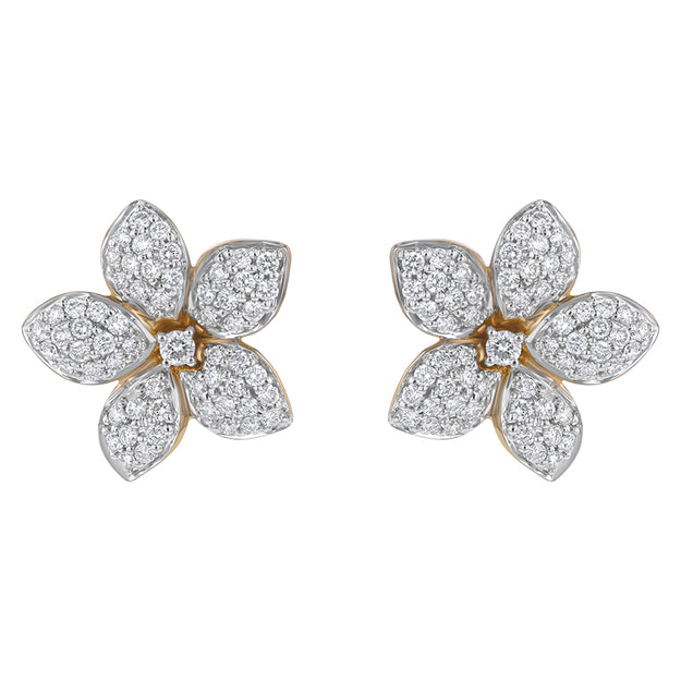 VS Clarity diamonds 14K 18K Gold