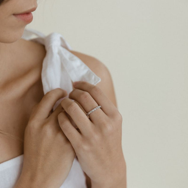 VS quality diamond 14K 18K gold