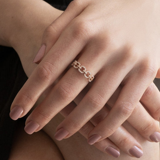 VS quality diamond 14K 18K gold