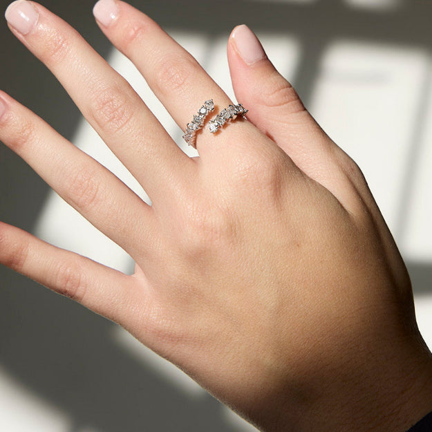 14K 18K Gold VS Clarity diamond