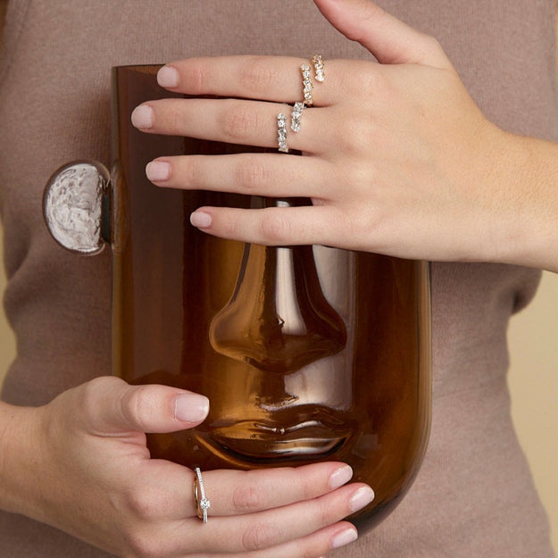 14K 18K Gold VS Clarity diamond