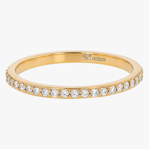 Diamond Eternity Band Ring - 18K Gold | VS Clarity Natural Diamonds