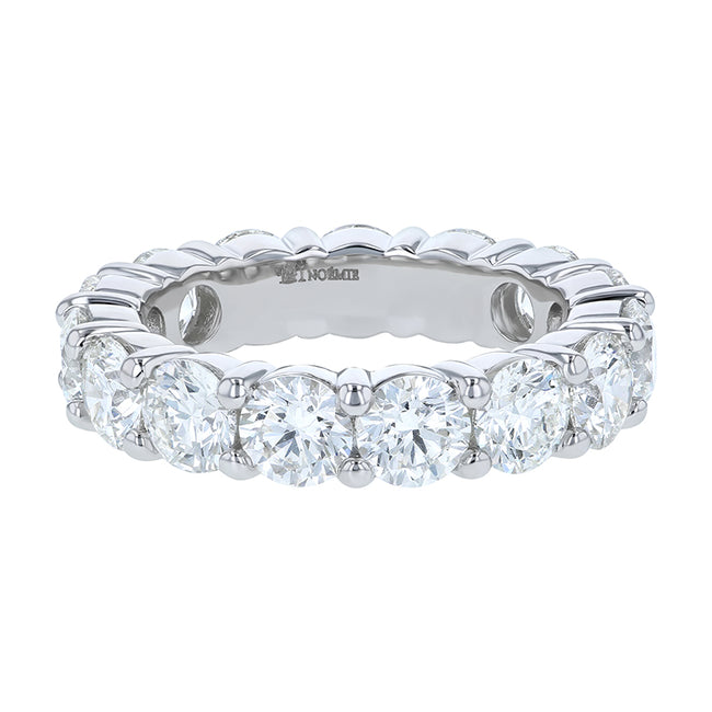 5 Carat Diamond Eternity Band Ring - 18K Gold | VS Clarity