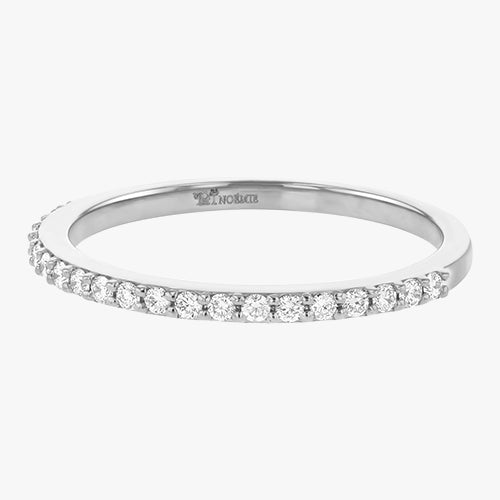 0.20 Carat Diamond Half Eternity Ring - 18K Gold | VS Clarity