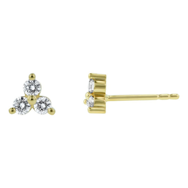 VS quality diamond 18K gold