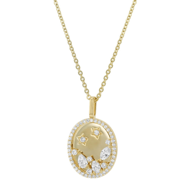 VS Clarity white diamonds 14K 18K Gold