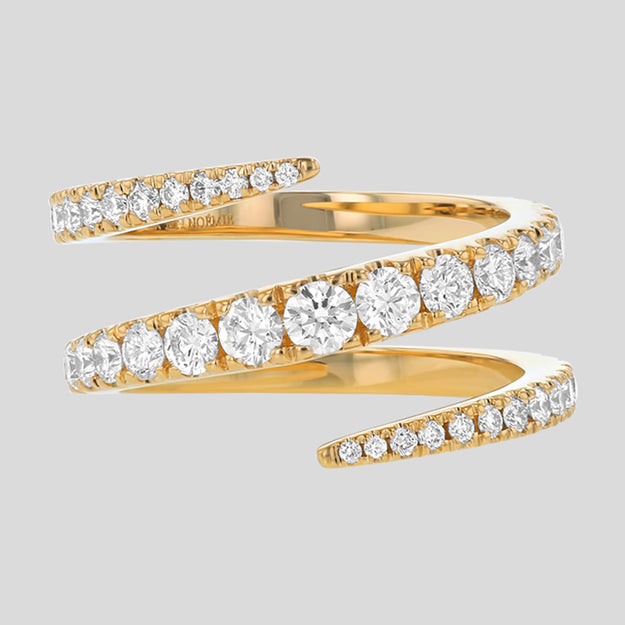 VS quality diamonds 14K 18K gold