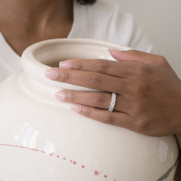 VS quality diamond 14K 18K gold