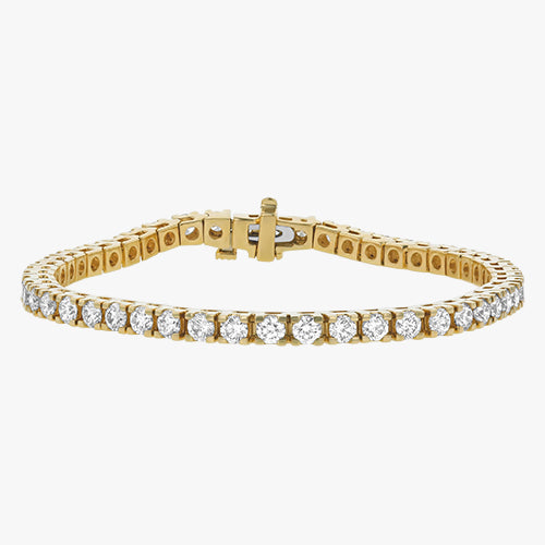 5 Carat Diamond Tennis Bracelet - 18K Gold | VS Clarity Natural Diamonds