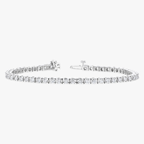 The Diamond Tennis Bracelet VS quality stone 14K 18K gold black rose white yellow