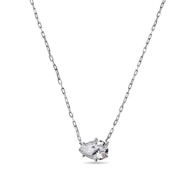 Pear Cut Diamond Solitaire Pendant quality stone 18K gold Rose White Yellow Platinum