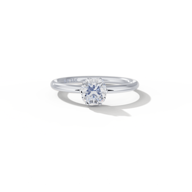 Chispa Sparkle Diamond Engagement Ring Wedding Band Dainty Elegant Sparkle White Gold