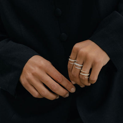 VS quality diamonds 14K 18K Gold