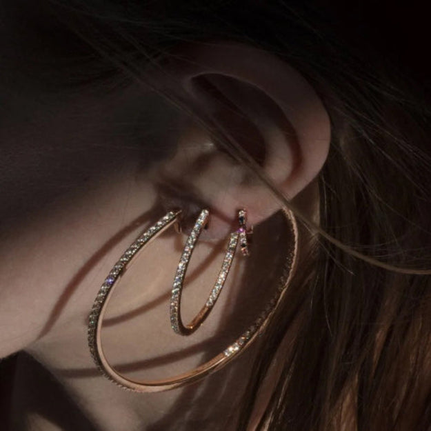 VS Clarity sparkling diamond 14K 18K Gold