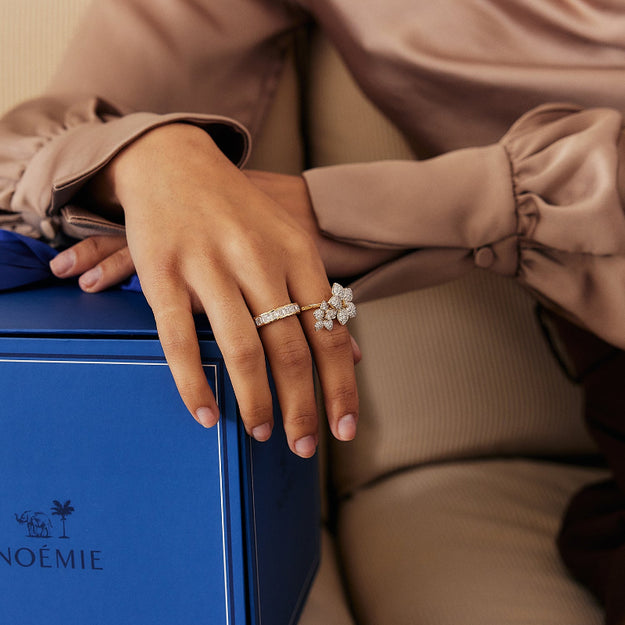 VS quality diamond 14K 18K gold