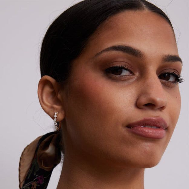 VS Clarity Sparkling diamond 14K 18K Gold