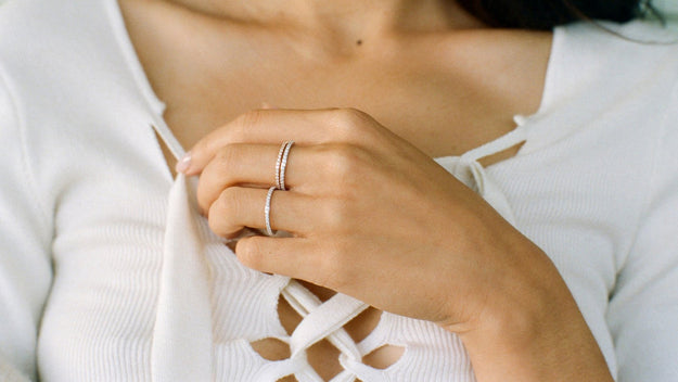 VS quality diamond 14K 18K gold