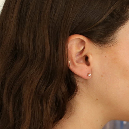 VS quality diamond 14K 18K gold